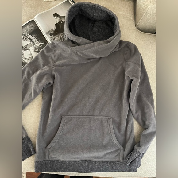 Lululemon Runaway Fleece In Soot Light/Heathered Medium Gray Size 8 - Picture 7 of 15